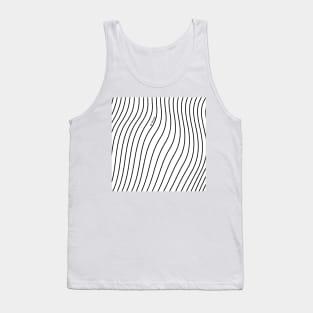 white and black abstraction Tank Top